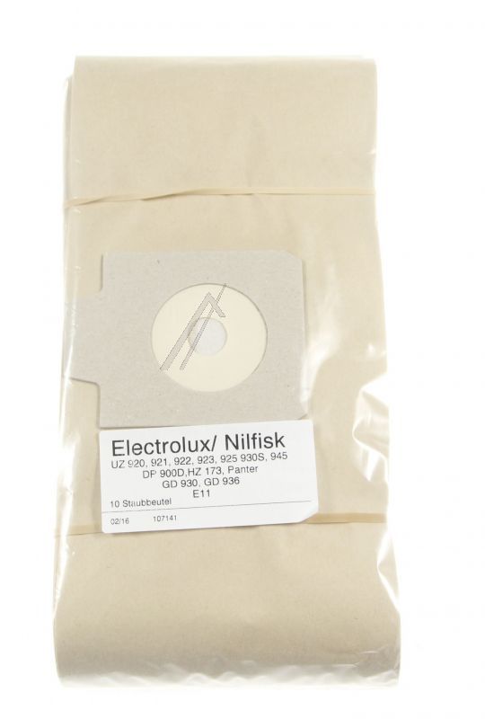 Papierbeutel für Staubsauger Filterclean 000254F1 10 Stück