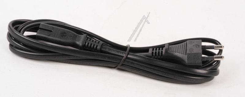 Stromanschlusskabel für Philips TV & Audio TP Vision 996592102772 Typ 0.75x2, 2.5 Meter, EU Norm