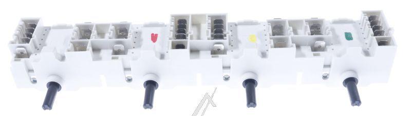 Kochplattenschalterblock 4er-Einheit EGO 4144723003 für Herd 4-Feld-Schalter