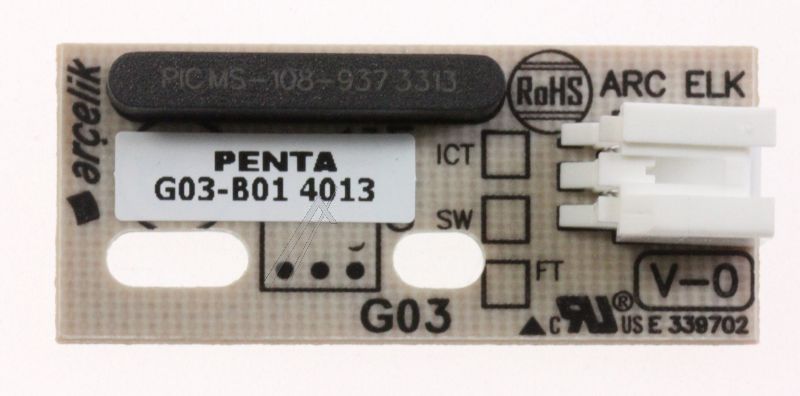 Reed-Sensor-Karte für Beko-Kühlschrank C00865102 Elektronik