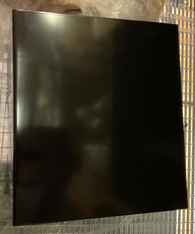 Obere Abdeckung für Dunstabzugshaube Faber 1330272534 Rauchrohr, schwarz