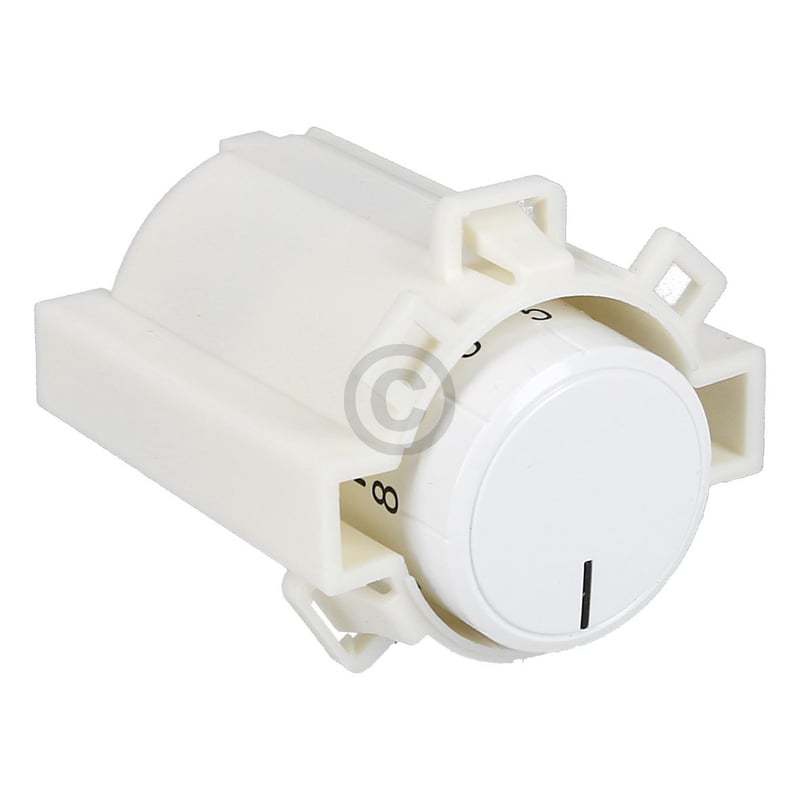 Drehgriff-Kochstelle WEISS, mit Zonenzuschaltung, 00612455