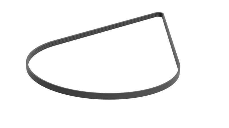 Keilrippenriemen 1255PJ6E SIEMENS 11020707 für Waschmaschine Waschtrockner