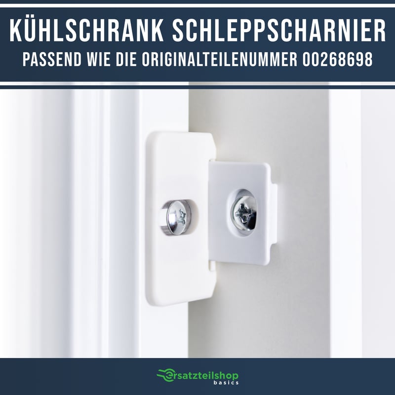 Türmontageset wie LIEBHERR 9086322 für Schlepptür Kühlschrank Gefrierschrank