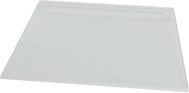 Glasplatten-Einlegeboden für Bosch Kühlschrank 11033288 Edelstahl, robust