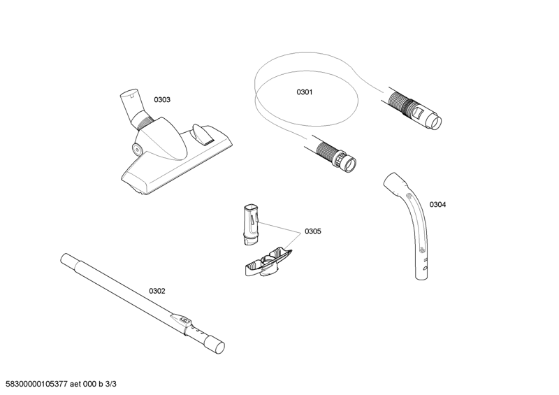 MisterVac 20 Sacchetti Per Aspirapolvere + Filtri – Compatibili Siemens VS04G1710/05-06 Rapid 1700W