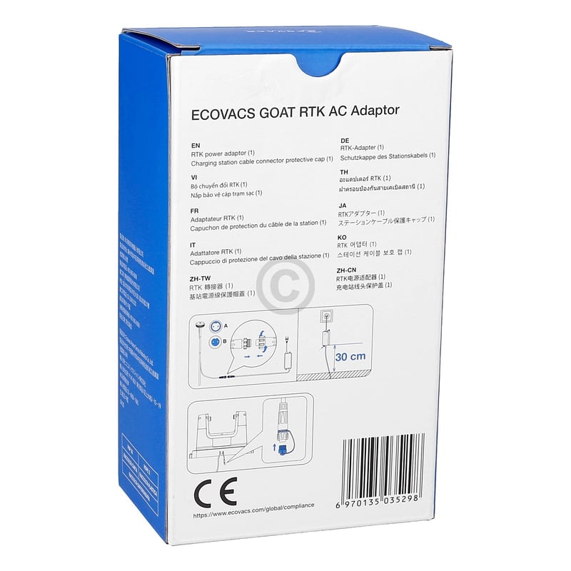 Power Adapter Ecovacs 201-2337-0000 für Mähroboter Ecovacs