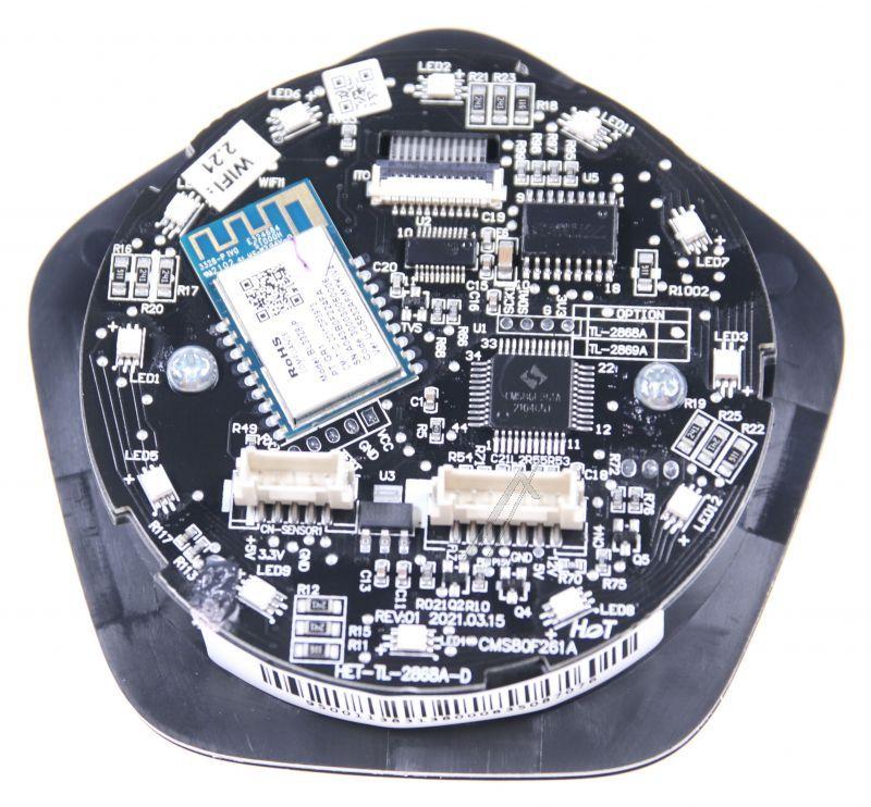 Anzeigeabdeckung schwarz für Gefrierschrank AEG 4055444196 Gehäuseteil