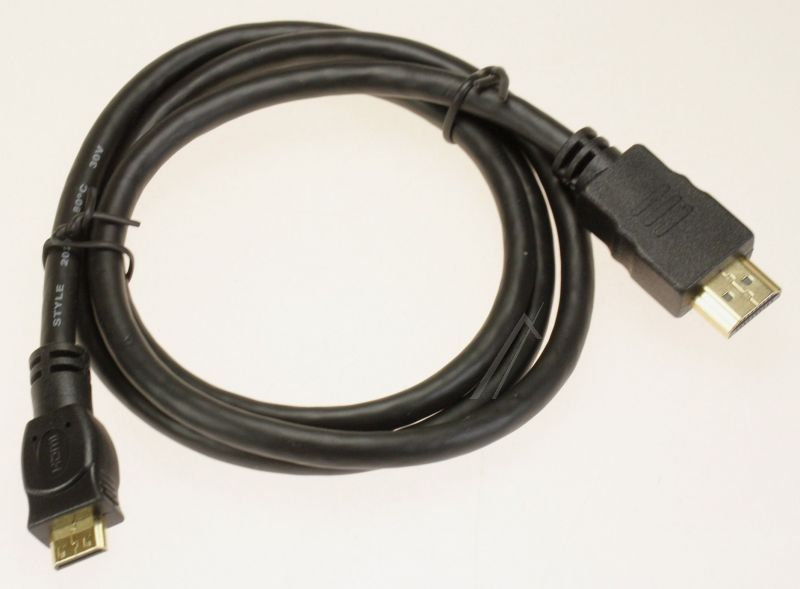 HDMI-Mini-Kabel für Com Geschirrspüler 1,0m Schwarz