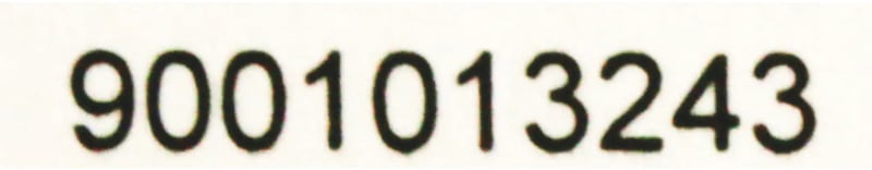 Bedienblende 11006158