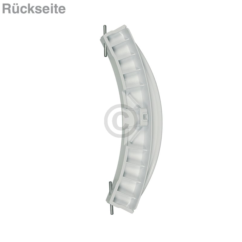 Türgriff weiß, mit Achsen, AT! 00266751 266751 Bosch, Siemens, Neff