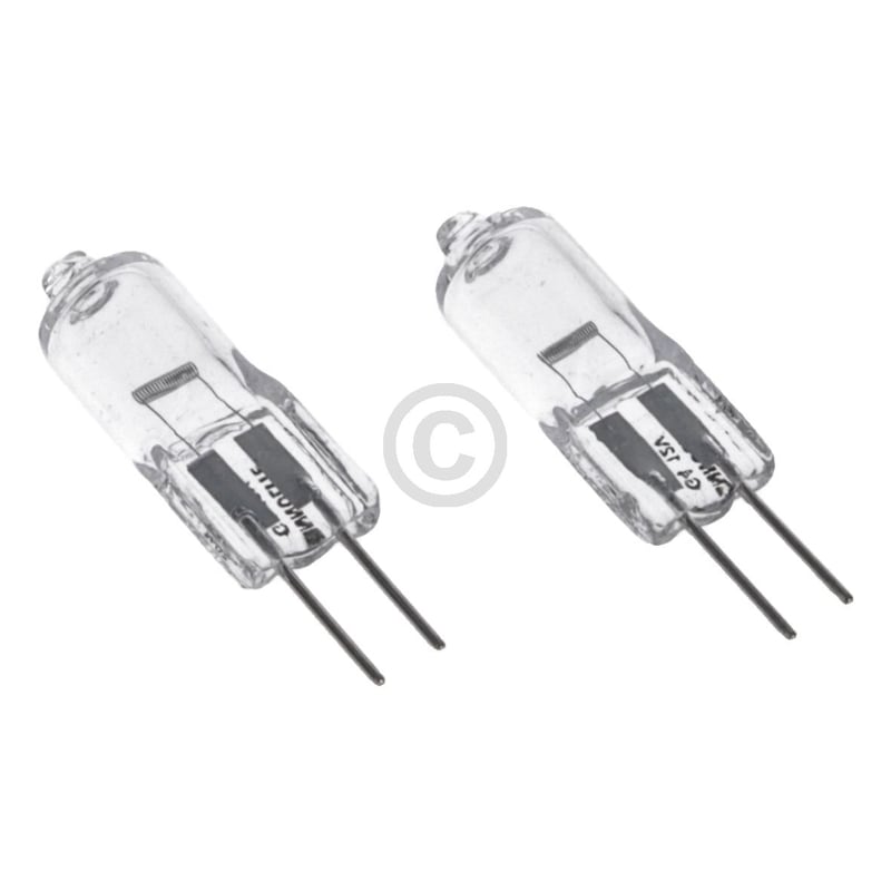 Halogenlampe Set G4 20W 12V Bosch 10010042 für Dunstabzugshaube 2Stk Bosch