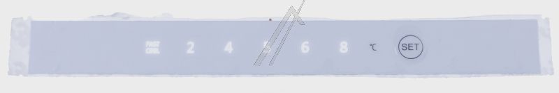 Schalterblende für Kühlschrank Amica 1043982 Bedienfeld