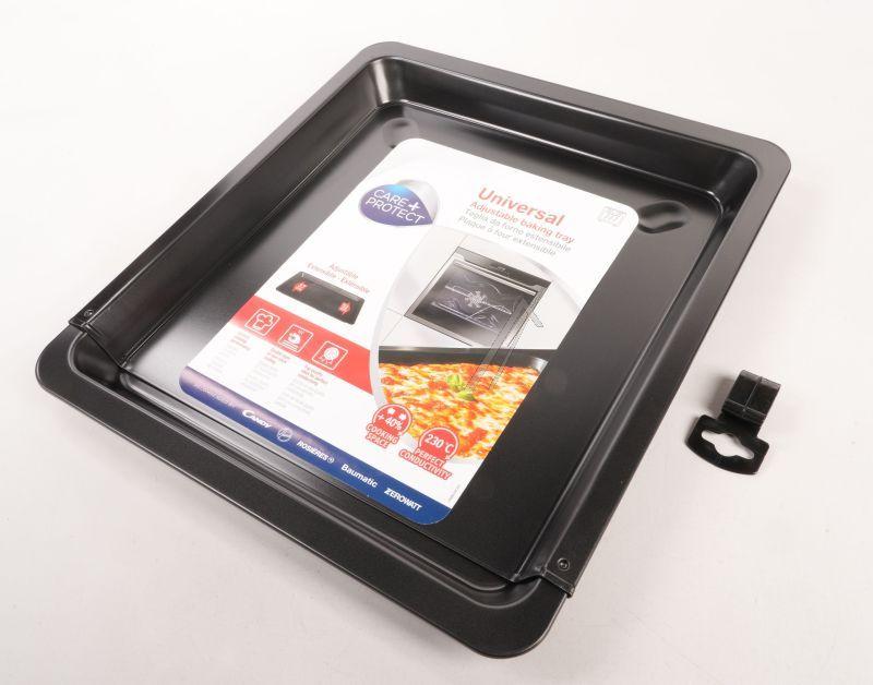 Backblech verstellbar für Ofen Candy Hoover 35601999 Breite 37-52cm