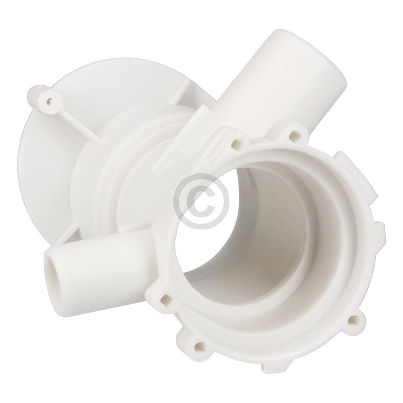 Flusensiebgehäuse für Ablaufpumpe gorenje 333903 in Waschmaschine