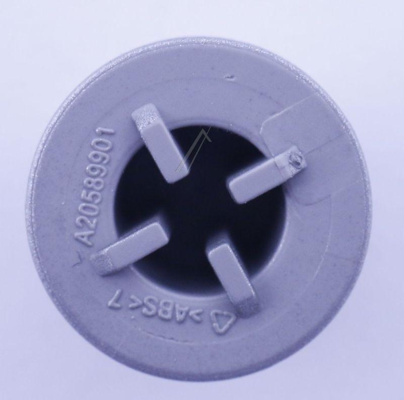 Mechanische Drucktaste Silber für Ofen Electrolux Aeg 140205899010 mechanisches Bedienelement