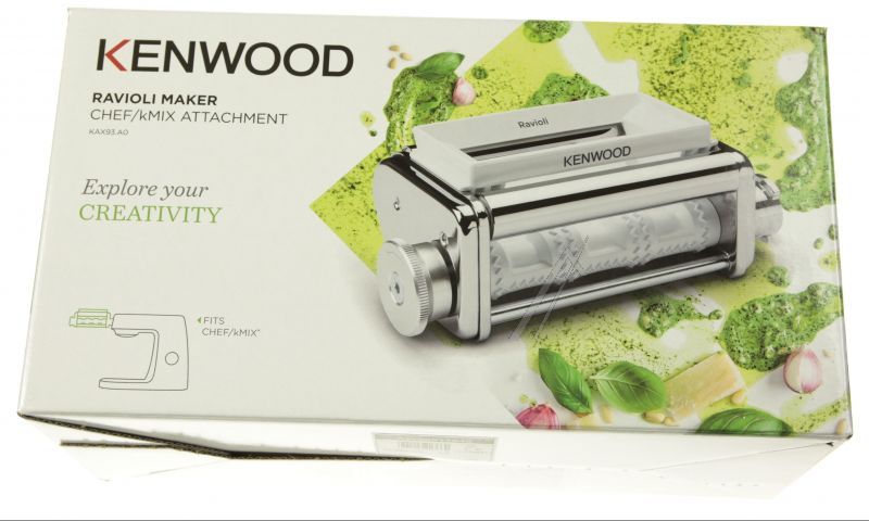 Kenwood Ravioli-Aufsatz KAX93.A0ME für Küchenmaschine AW20011040 Teigtaschenmacher