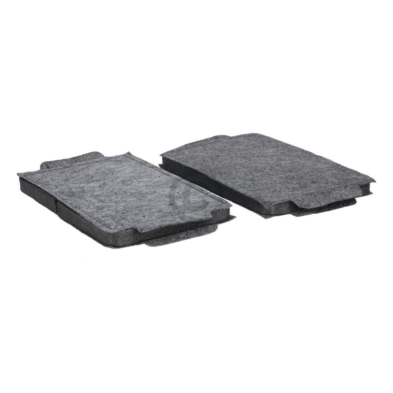 Kohlefilter Set passend für Miele DKF19-1 240x147mm 9231860 für Dunstabzugshaube