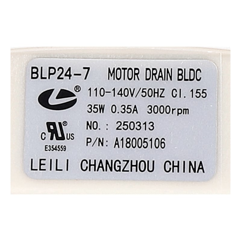 Entleerungspumpe,[110-140v/50h Electrolux 140180051066 Electrolux