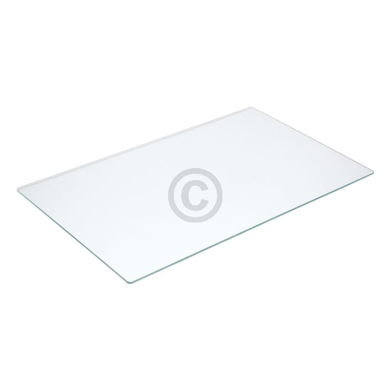 Glasplatte oben Hotpoint 481010463484 465x280mm für Kühlschrank KühlGefrierKombination