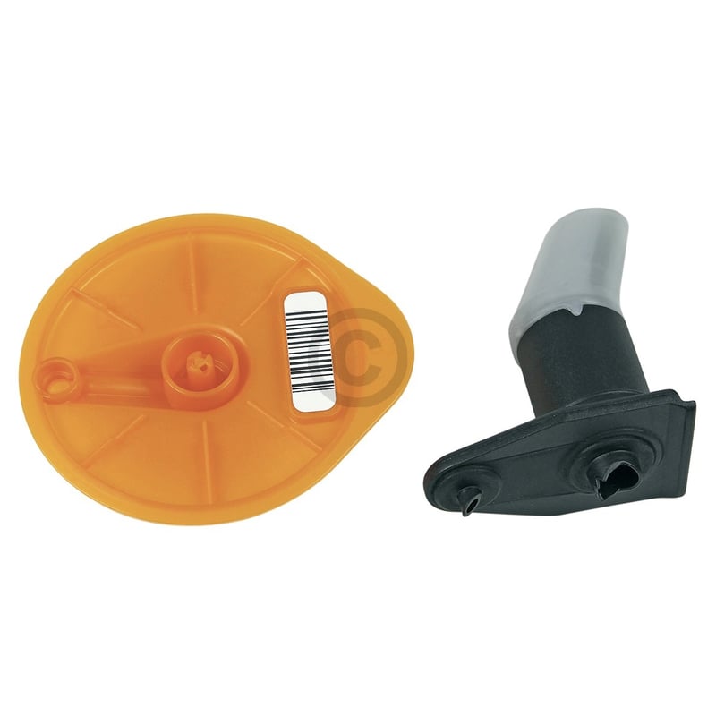 Getränkeauslaufdüse BOSCH 00632077 mit Reinigungsdisc T-Disc orange B für Kapselautomat Kaffeemaschine