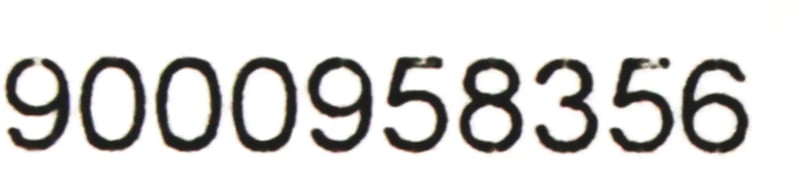 Bedienblende 11001157