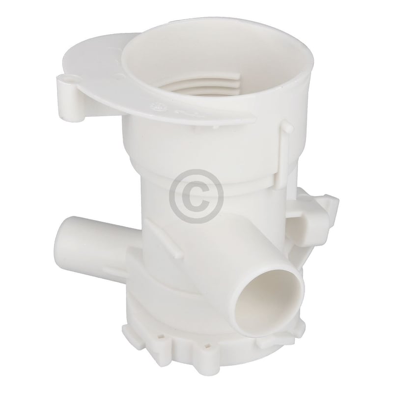Flusensiebgehäuse für Ablaufpumpe gorenje 333903 in Waschmaschine
