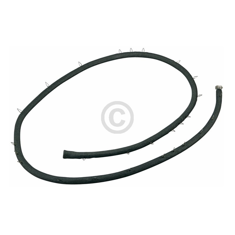 Türdichtung AEG 387391801/9 Gewebedichtung rundum 27Haken für Backofen Herd