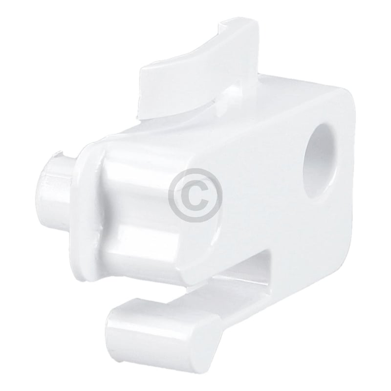 Gefrierfachklappenstopper links für Kühlschrank Whirlpool 488000506171 links, Kunststoff, weiß