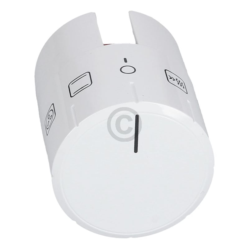 Drehgriff-Vorwahl Weiss; 0-Stellung 00619682