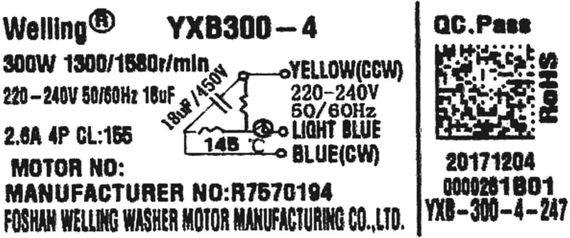 Motor 00146033