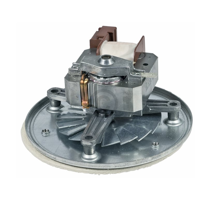 Heißluftventilator wie ARISTON Whirlpool smeg mit Flügel für Backofen Herd