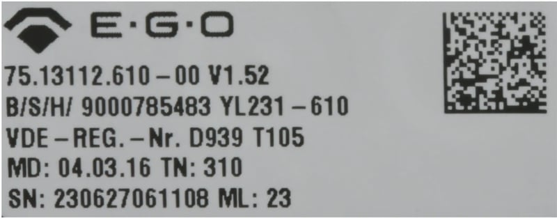 Bedienmodul 00745636