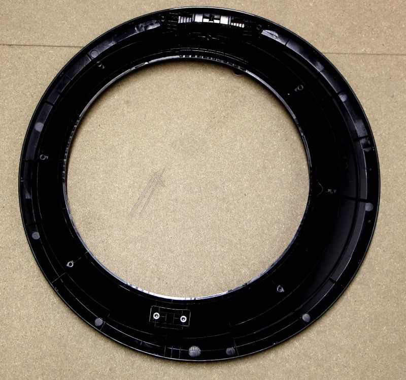 Haier Waschmaschine Sichtfensterrahmen 49055884 schwarz, Türdichtung