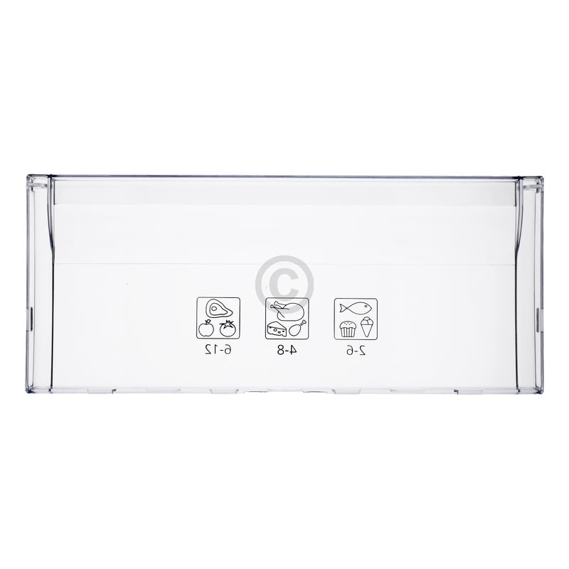 Frontblende für Gefrierschublade Beko 4397311100 in KühlGefrierKombination