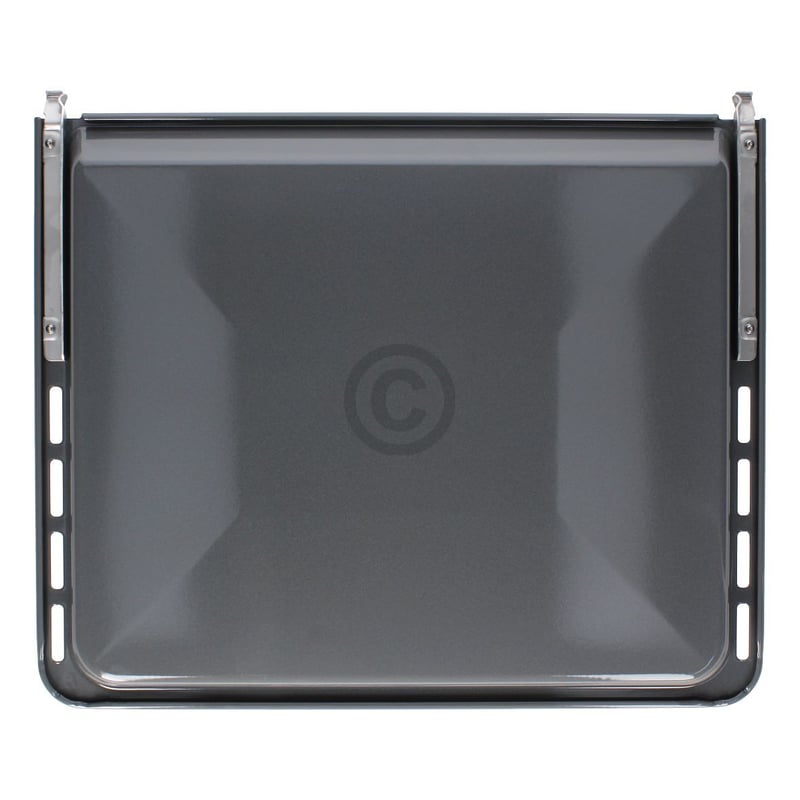 Backblech SIEMENS 00684777 458x390x31mm mit Trägern für Backofen Herd