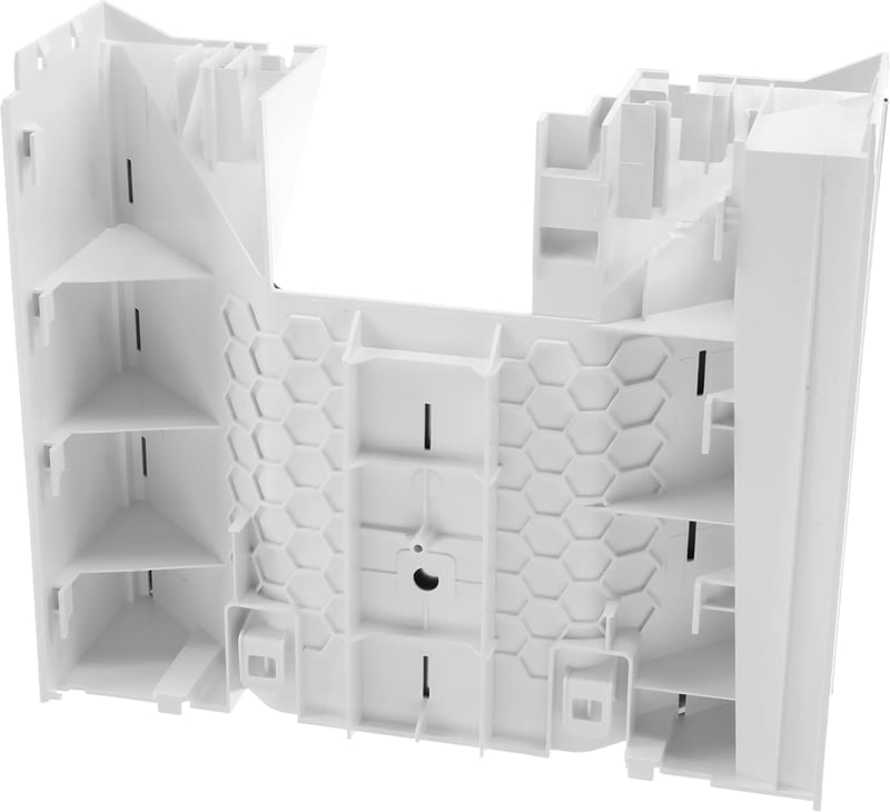 Frontblende für Kaffeemaschine Bosch 12031105 Kunststoff, weiß