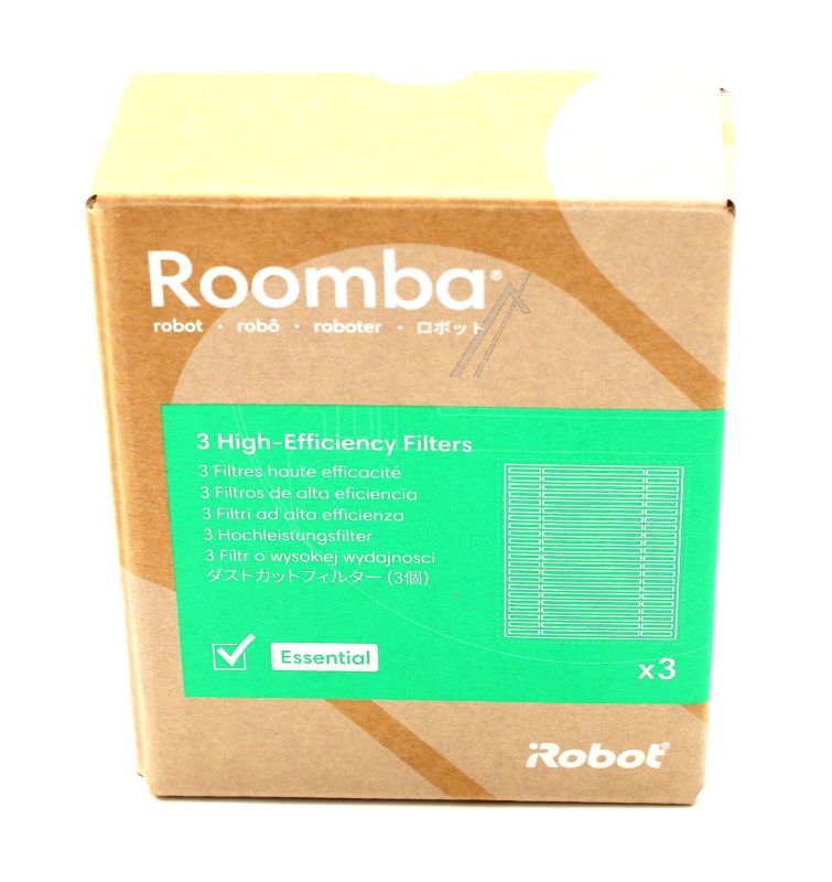 Filter-Set für Saugroboter iRobot 4837321 3er-Pack, optimale Filtration