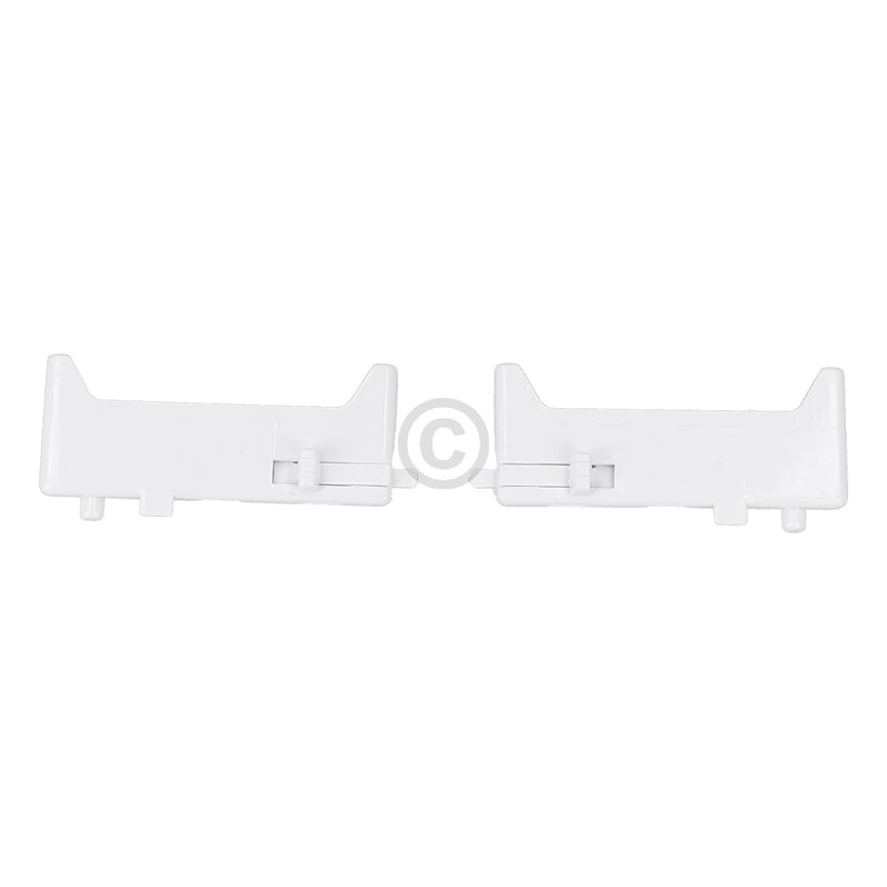 Halter Set links + rechts für Lampenabdeckung Bauknecht C00980501 in