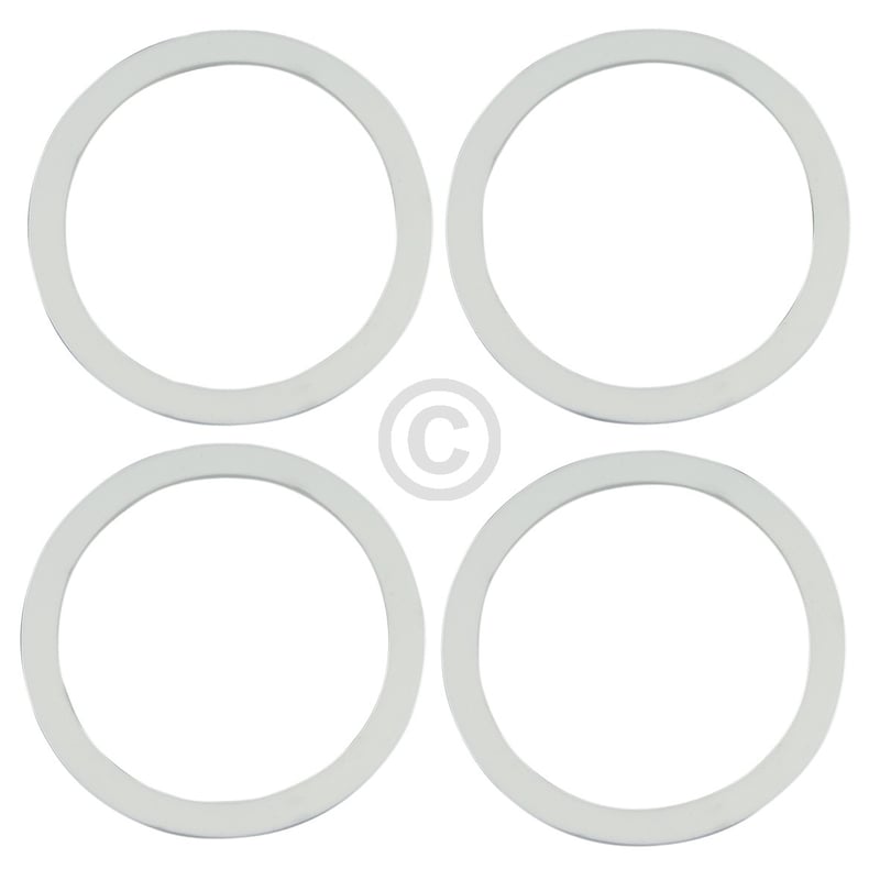 Dichtung BOSCH 00047972 Rührschüssel / Knethakenbuchse für Küchenmaschine 4Stk