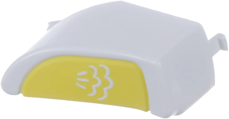 Tastenkappe für Bügeleisen BSH-Gruppe 10001458 Druckknopf, weiß