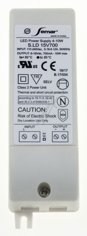 Trafo, Led, 700MA 10W (4055315214)