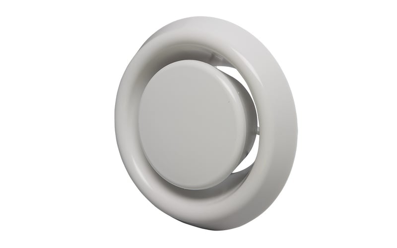 Tellerventil DN100 Meltem 200131 M-WRG-II TVA-² für Abluft Wohnraumlüfter