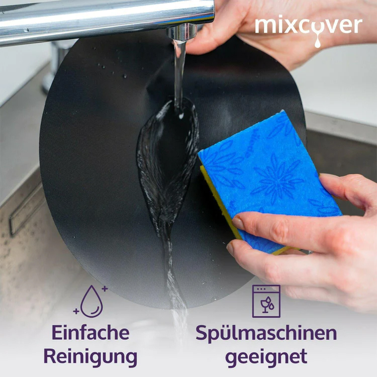 3er Set nachhaltige Backfolie für Monsieur Cuisine und Backofen