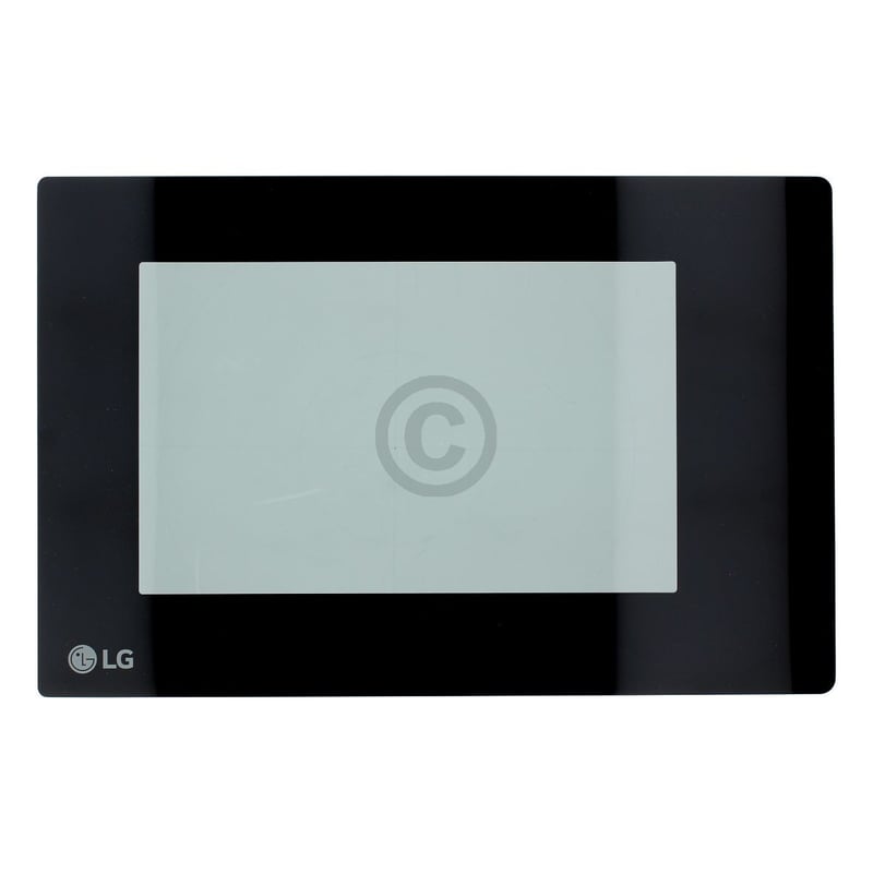 Außenglasscheibe mit Rahmen LG ADC75446607 für Mikrowelle