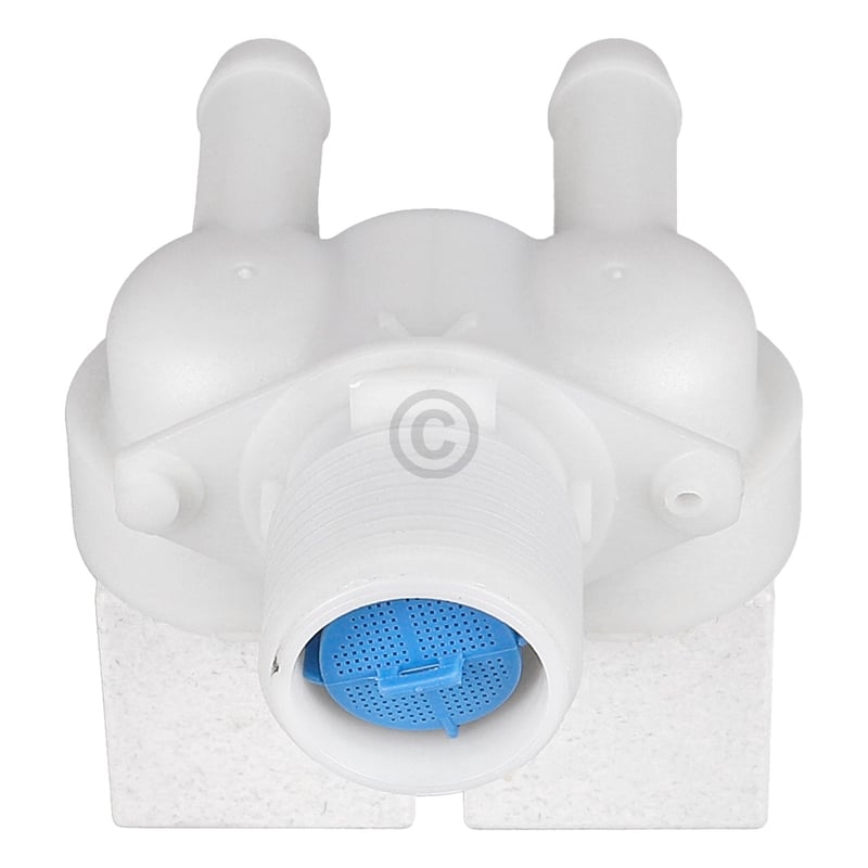Magnetventil 2-fach 180° 12mmØ passend für Beko 2466302002 BLUPARTS in
