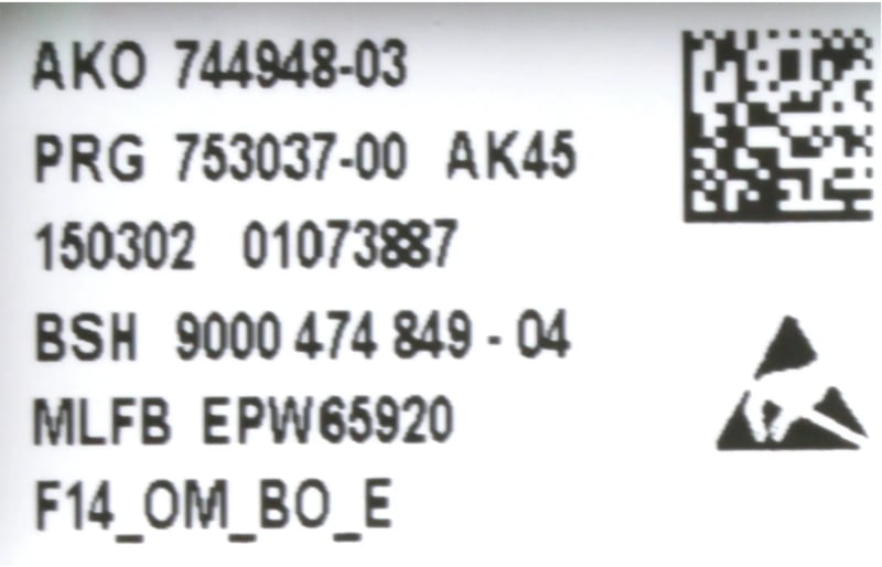 Bedienmodul 11005766