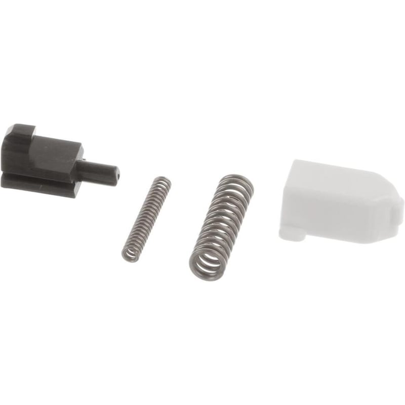 Verriegelung-mechanisch Schuesssel-Verrastung, weiss m. 2 Federn und Hebel 00621856