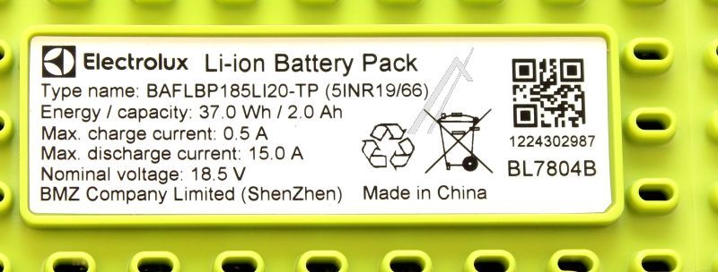Akku für Staubsauger AEG 140242285017 18V Leiterplatte