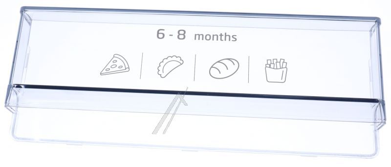 Deckel Schublade für Kühlschrank Amica 1042372 Abdeckung transparent